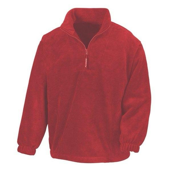 Red MedSoc Quarterzip